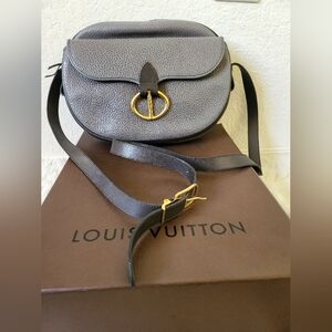 Dior Gray Leather Crossbody Bag